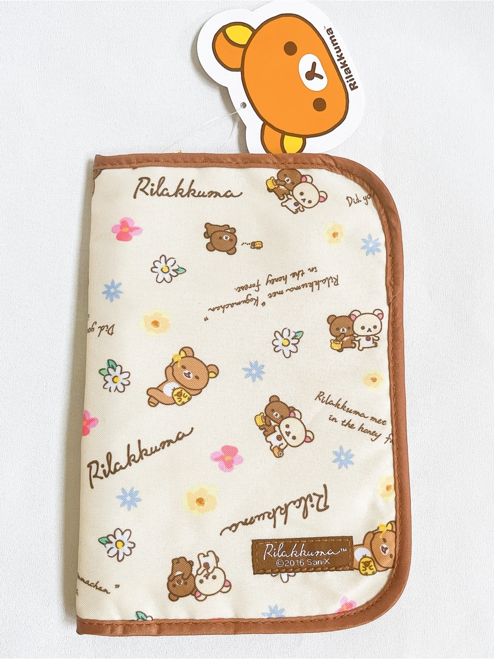 New Rilakkuma OUT FOR A REST Series Multi Case Passport Case Card Organizer